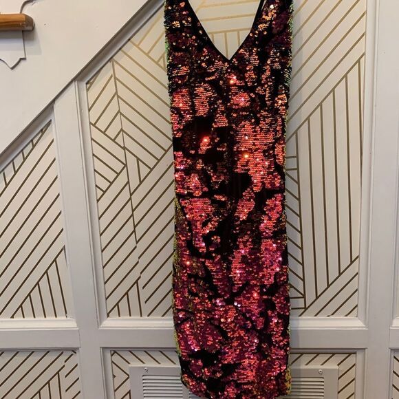 Fashion Nova 
Color Crazy Mini Dress - Multi - Picture 7 of 9